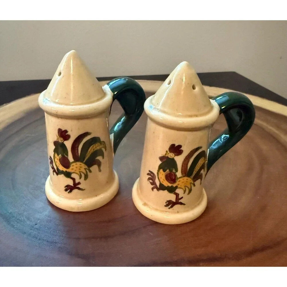 Rooster Salt and Pepper Shakers New
